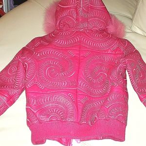 Kids  Leather coat